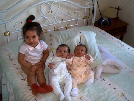 Lucie, Zoé et Tamara